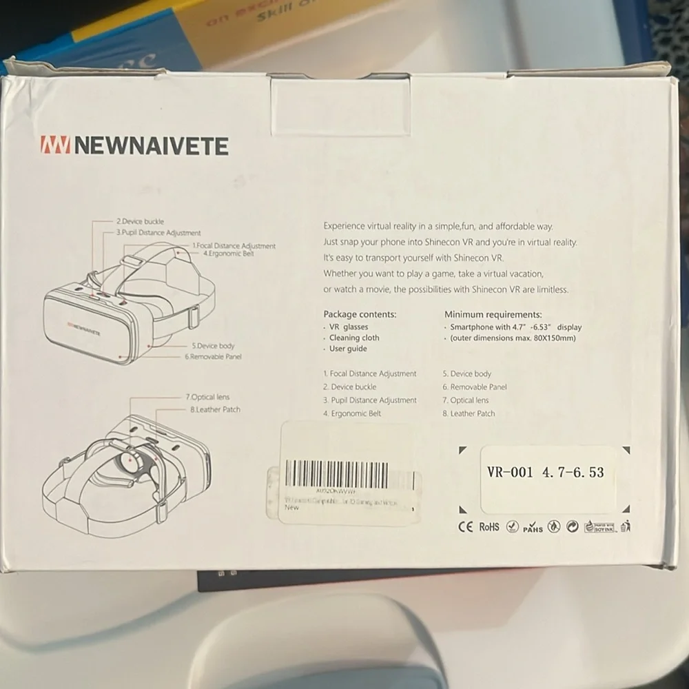 Black VR Headset NewNaivete